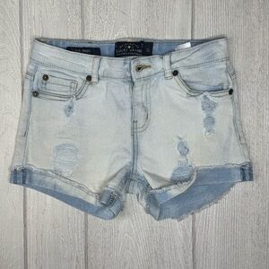 Girls denim shorts, Lucky Brand Jean shorts size 12